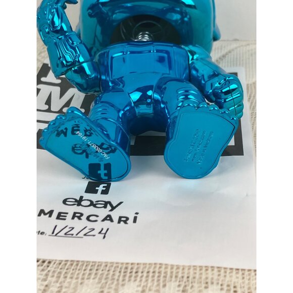 Funko Pop! Marvel Avengers Endgame: Blue Chrome Hulk 499 Loose Vinyl Figure - Picture 8 of 11